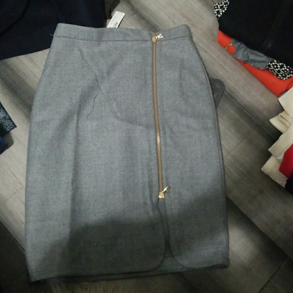 Grwy wool pencil skirt
